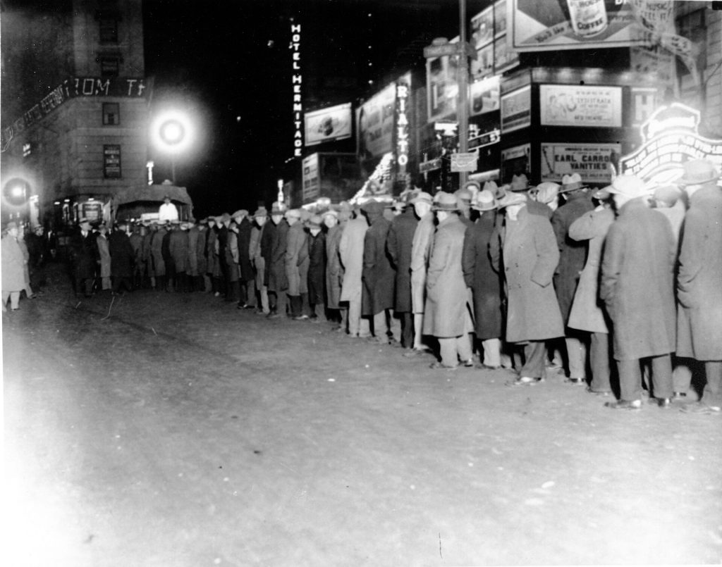 Times Square Breadline, Dec. 1930