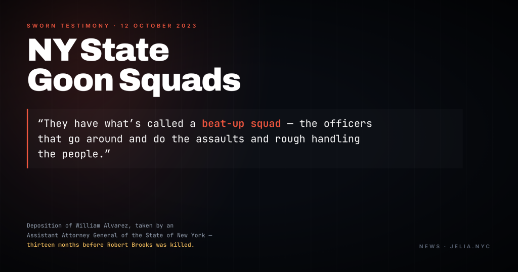 NY State Goon Squads