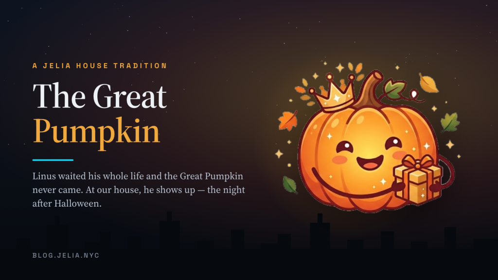 The Great Pumpkin Finally Shows Up